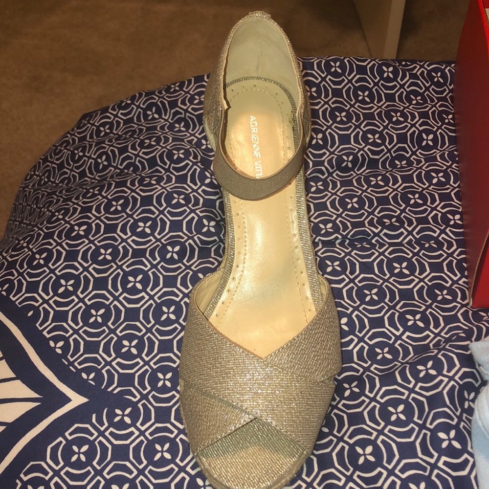 silver heels